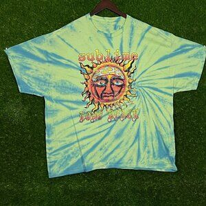 Sublime Long Beach Rock Tie-dye T-shirt, size 3XL